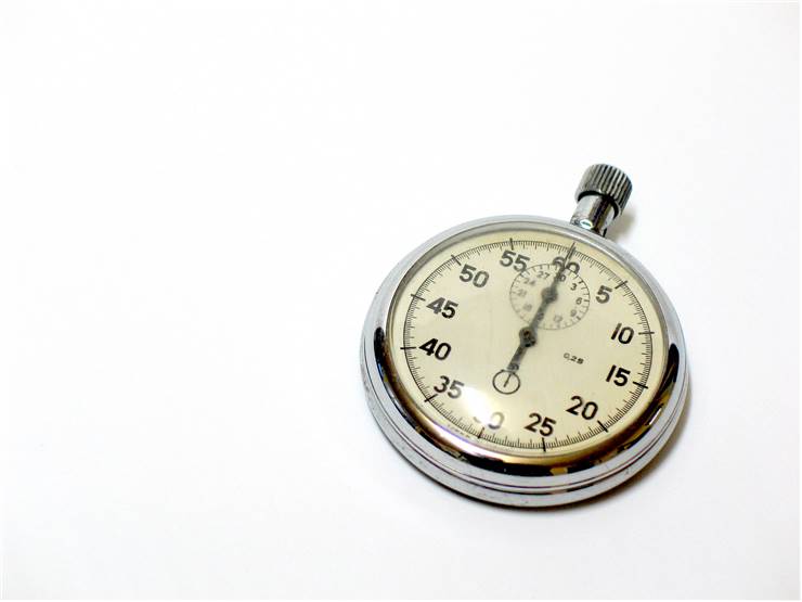 White Stopwatch